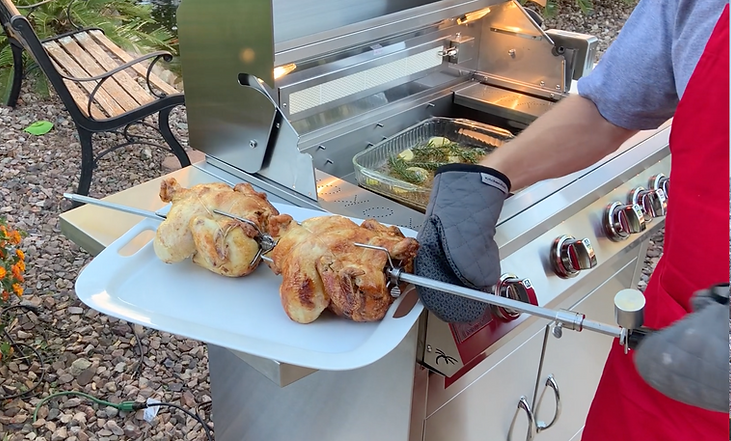 KoKoMo 5 Burner S/S Rotisserie