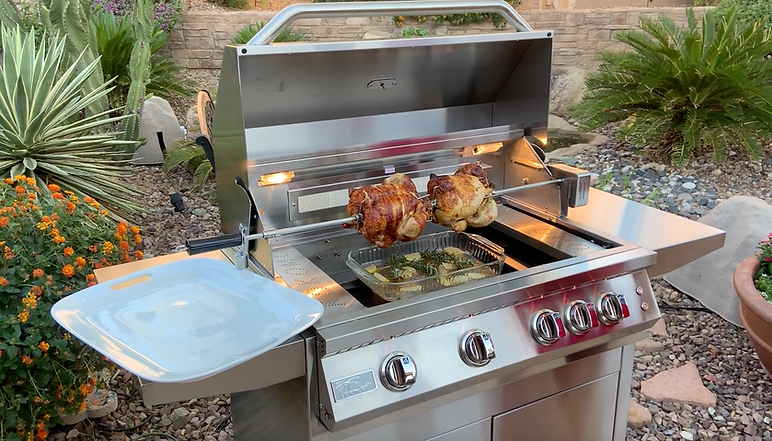 KoKoMo 5 Burner S/S Rotisserie