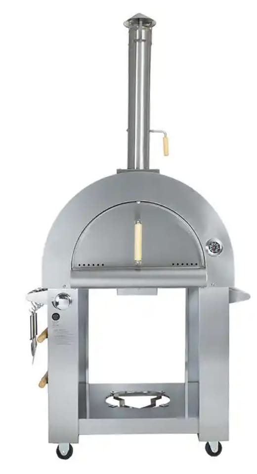 Dual Burning Pizza Oven & Stand
