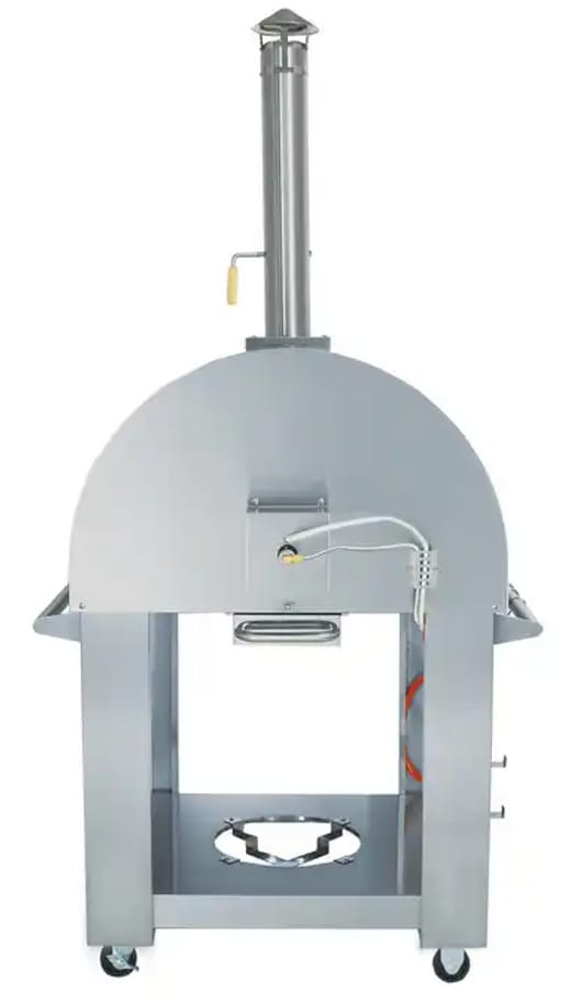 Dual Burning Pizza Oven & Stand