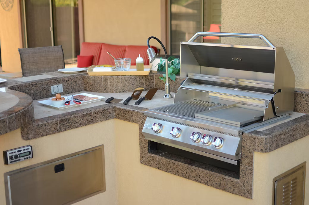KoKoMo 4 Burner Built In Grill